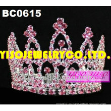 Tiaras y coronas redondas de belleza